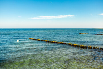 Strandspaziergang am Ostseebad Heiligendamm bei wunderschönen Sonnenschein - Mecklenburg...