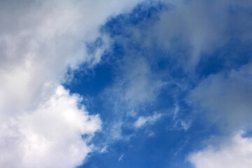 a cloud that is in the sky