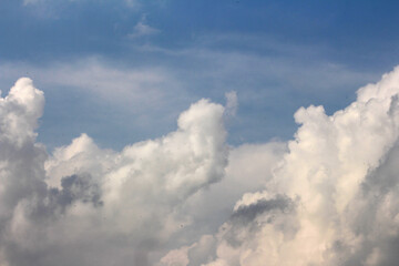 a cloud that is in the sky