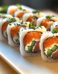 Delicious Sushi Rolls