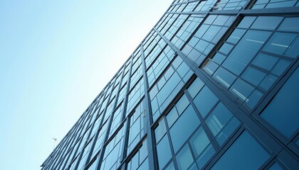  Modern architecture under a clear blue sky