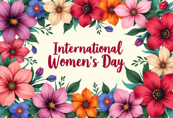 Floral Design for International Women&rsquo;s Day 8 March