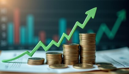  Prosperity on the rise  A symbol of financial growth