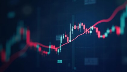  Dynamic financial market data visualization