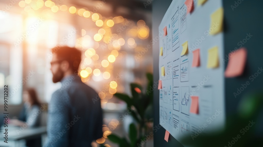 Aufkleber innovative visual planning using flow charts and diagrams for enhanced project management