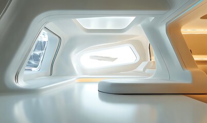 Futuristic Design Interior Room