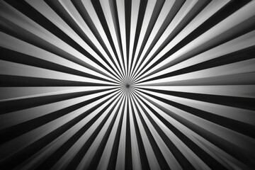 Obraz premium A high-contrast photograph of a vibrant sunburst in shades of gray