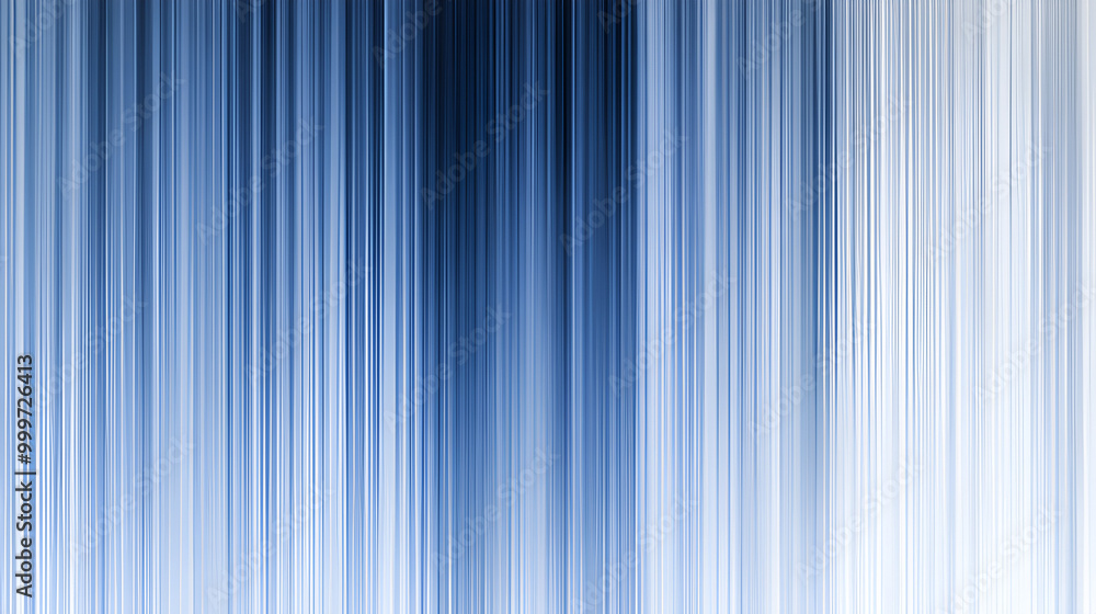 Aufkleber abstract blue vertical lines with a gradient effect creating a serene and calming atmosphere in mode