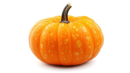 halloween pumpkin isolated on white