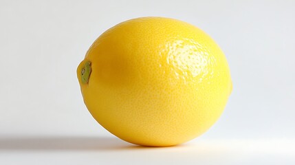 lemon on a white background