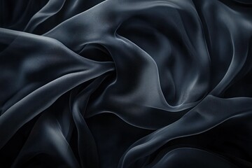 Fototapeta premium Elegant Dark Fabric Texture for Background Use