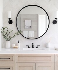 modern bathroom interior