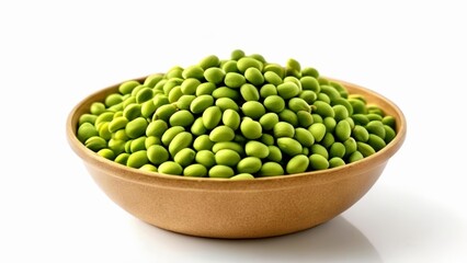  Freshly shelled edamame in a bowl