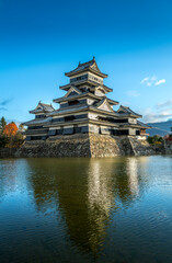 Naklejka premium The national treasure that is Matsumoto Castle in Nagano region of Japan
