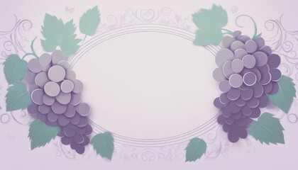 葡萄　フレーム素材