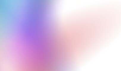 Transparent blurred color gradient overlay effect