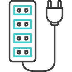 Obraz premium Extension Cord icon