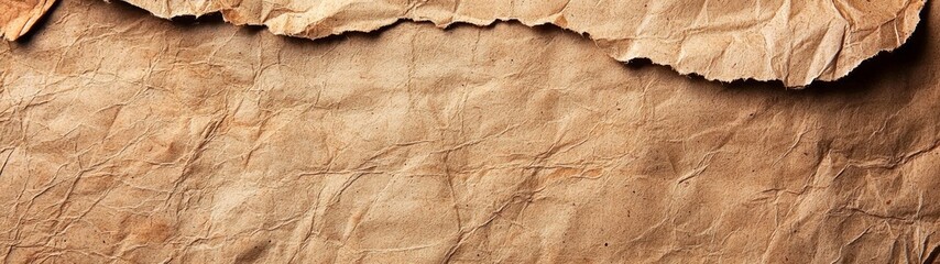 Obraz premium Vintage Brown Paper Texture with Earthy Coffee Hues, Grunge Black Painted Border, Abstract Design, Minimalist Aesthetic, Inviting Free Space for Creative Use