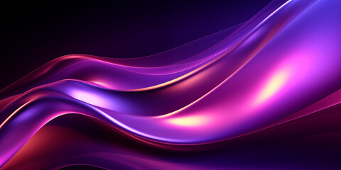 Blue and purple curve abstract background