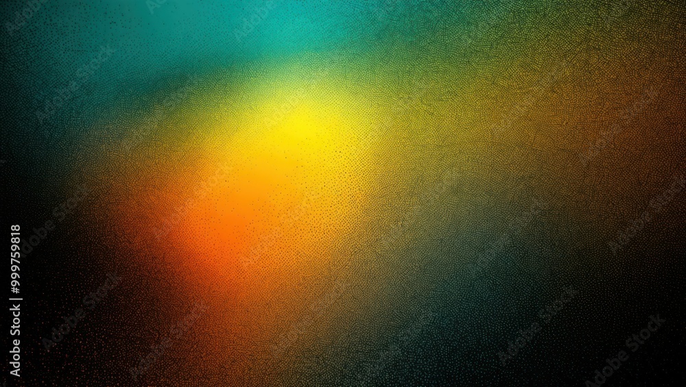 Aufkleber vibrant abstract background featuring a blend of colors, creating a tranquil and atmospheric design 