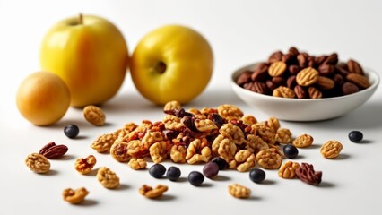 Fototapeta premium Nutritious snack options for a healthy lifestyle