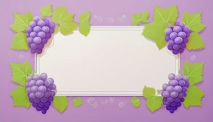 葡萄　フレーム素材