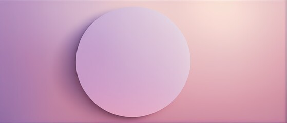 Obraz premium Abstract Circle on Pastel Background