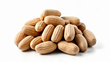 Obraz premium A pile of almonds fresh and ready to eat