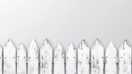 A hyperrealistic close-up of a wooden fence adorned with lush greenery in a serene outdoor setting