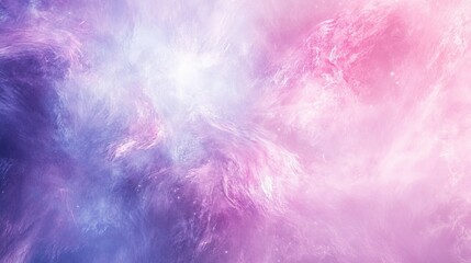 A vibrant abstract background featuring swirling colors of pink, purple, and blue.
