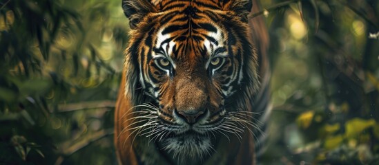 A Big And Imposing Tiger