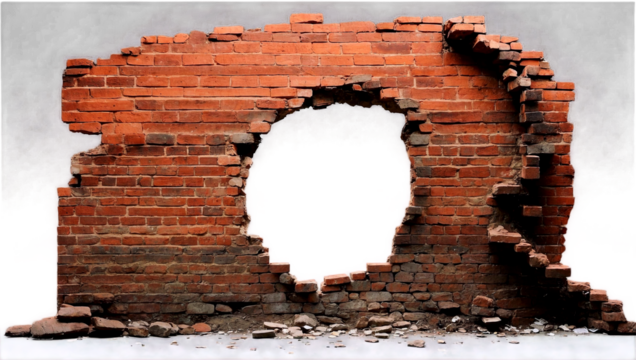 Broken Brick Wall 1