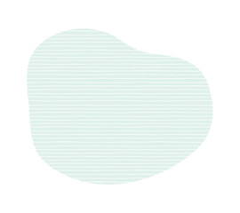 手描きのやわらかい抽象的な形 - しましまのシンプルでかわいい背景や装飾･あしらいの素材 - Blob