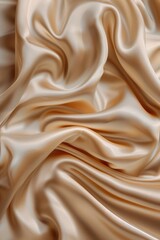 Obraz premium High-quality close-up photo of smooth silk fabric texture