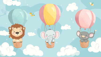 Vector animal background