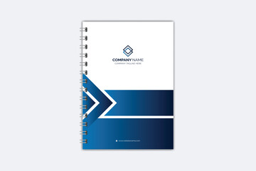 Professional modern creative notebook cover template
