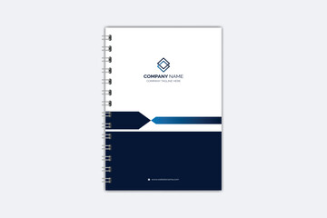 Professional modern creative notebook cover template