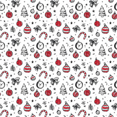 seamless Christmas pattern