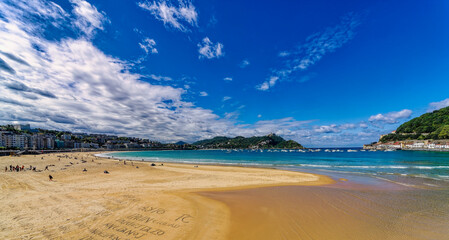 beach, San Sebastian - Donostia, Spain, September 2024