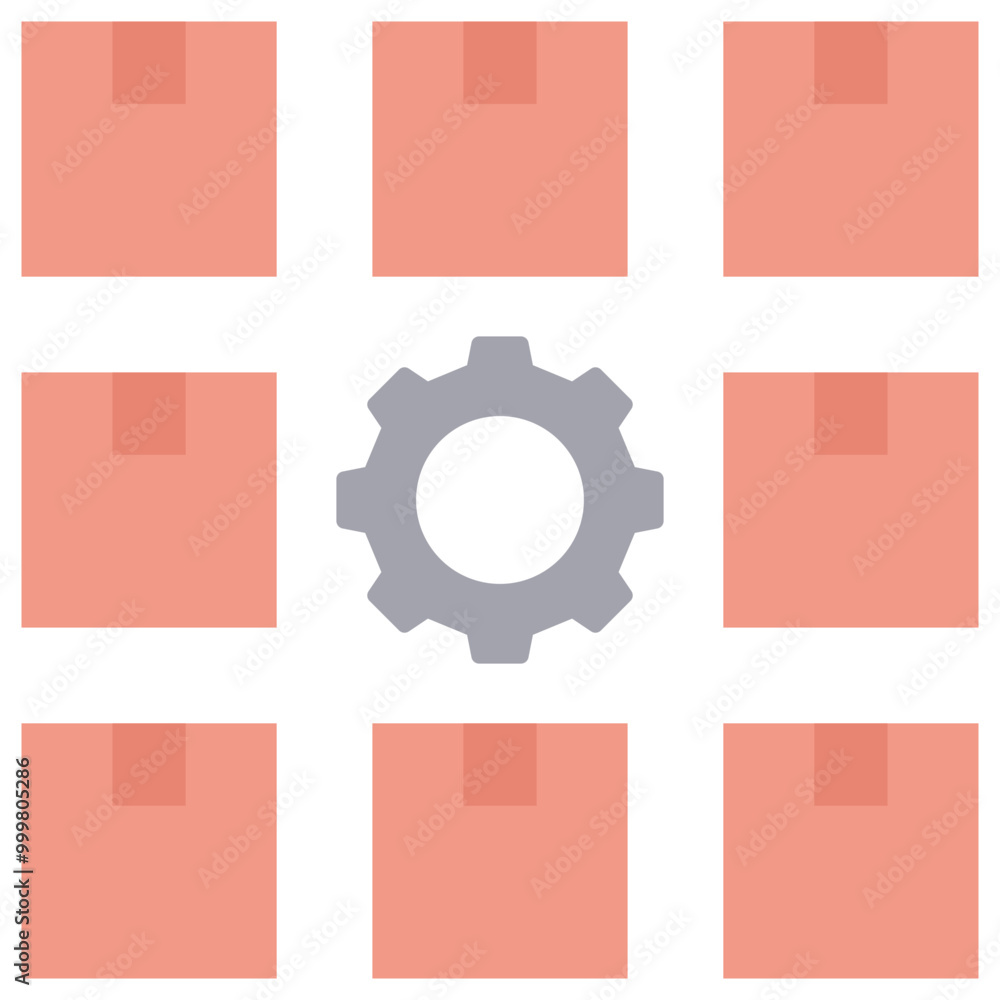 Canvas Prints Inventory Management Icon