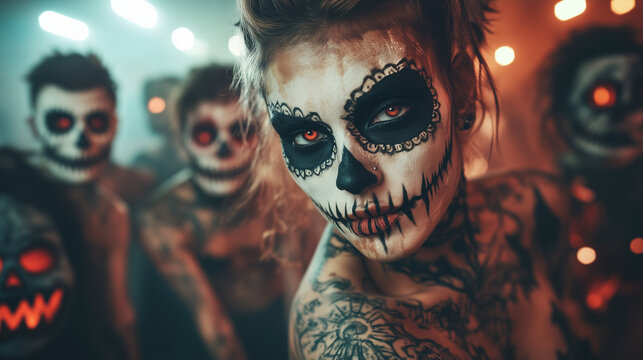 Midnight Masquerade: Stylish Scares