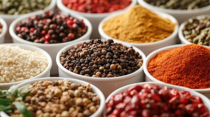 Selection of Aromatic Spices