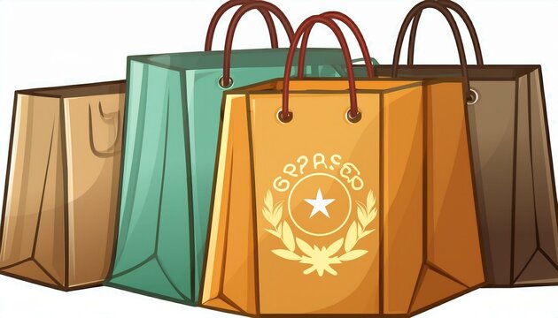 Brown bag lunches in a classic wrap.  