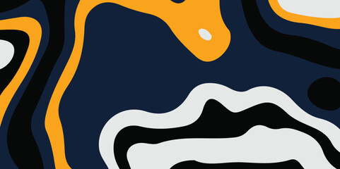 Abstract modern background vector with wave papercut style. Abstract colorful shape background dynamic concept design vector.