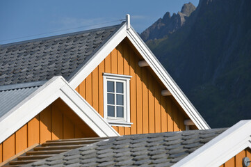 Details of a typical Scandinavian house