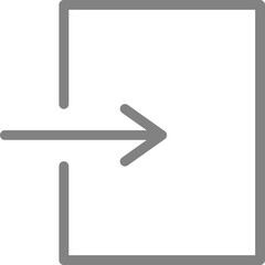 Single isolated icon with outline style icon on white background
