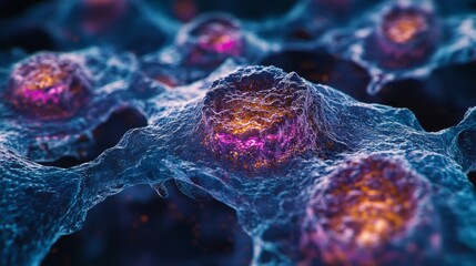 Microscopic Cellular Structure