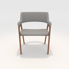 3d render armchair design element. Furniture Collection