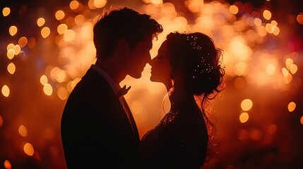  Romantic New Years Eve Kiss Under Fireworks