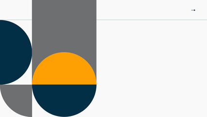 Presentation slide templates images for websites, or apps. Business concept illustrations. Modern flat style. 